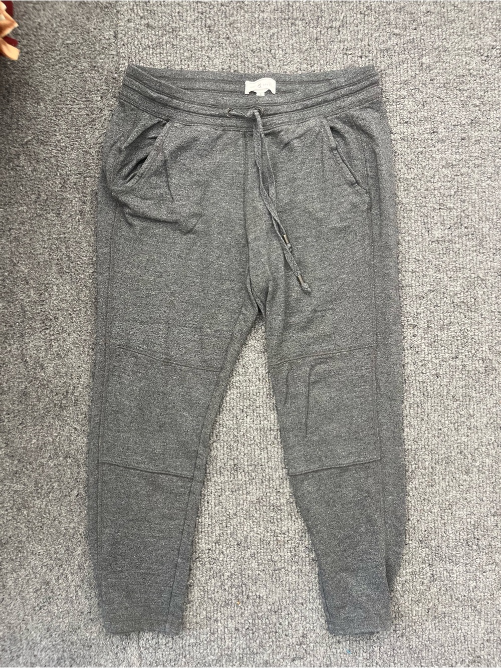 Lou & Grey Women's Gray Drawstring Jogger Pants